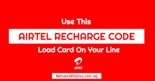 airtel recharge code