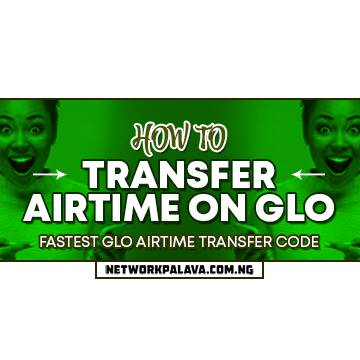 how to transfer airtime on glo code