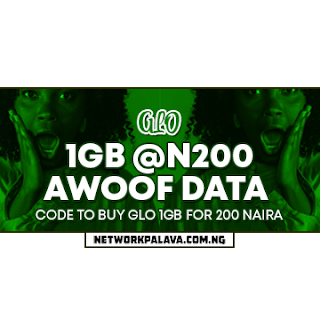 glo 200 for 1gb data plan code