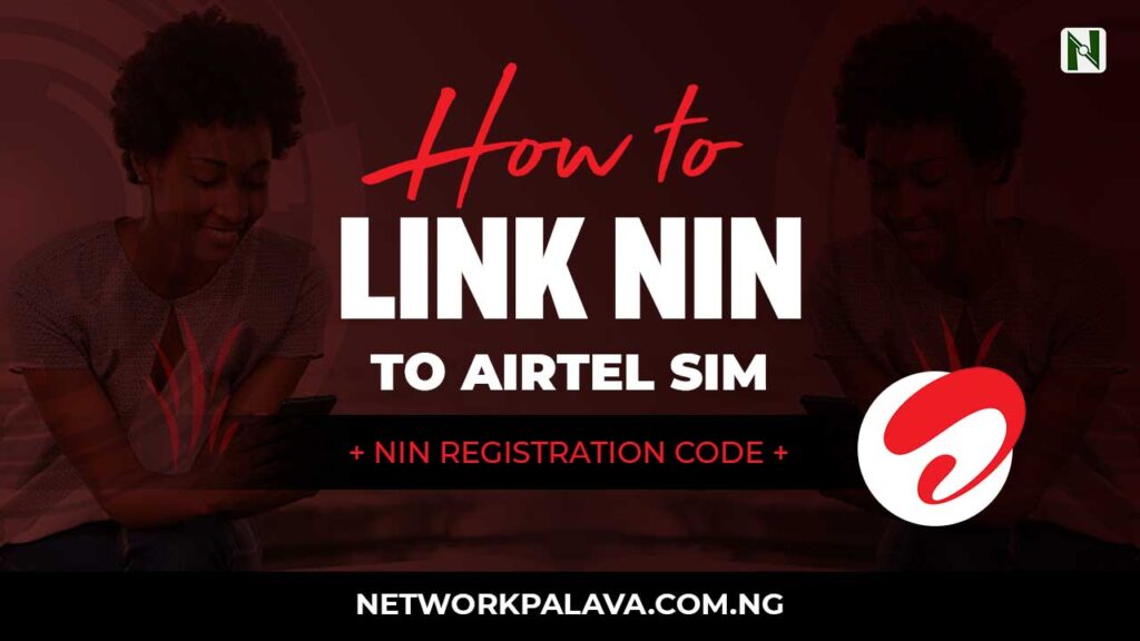 how to link nin to airtel code