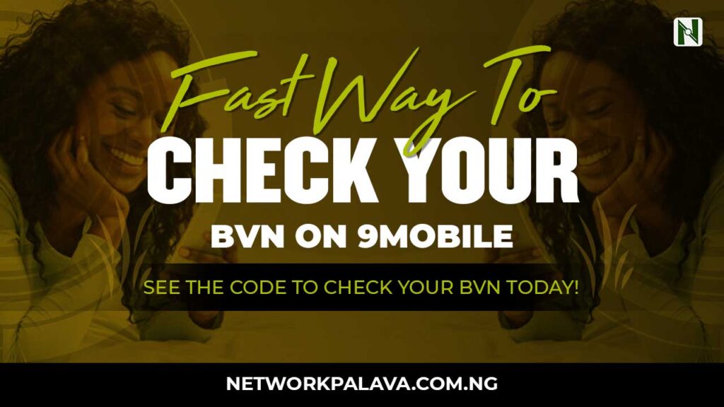 how to check bvn on 9mobile