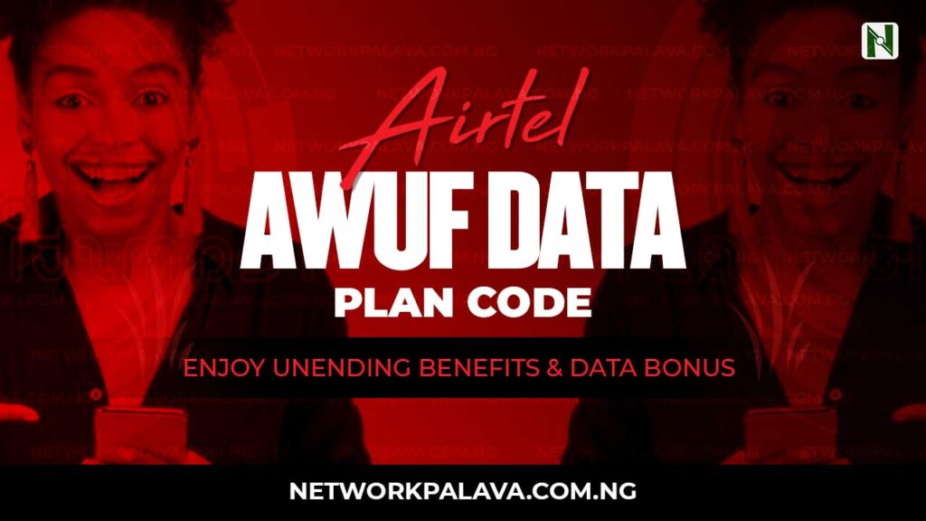 airtel awuf data plan codes