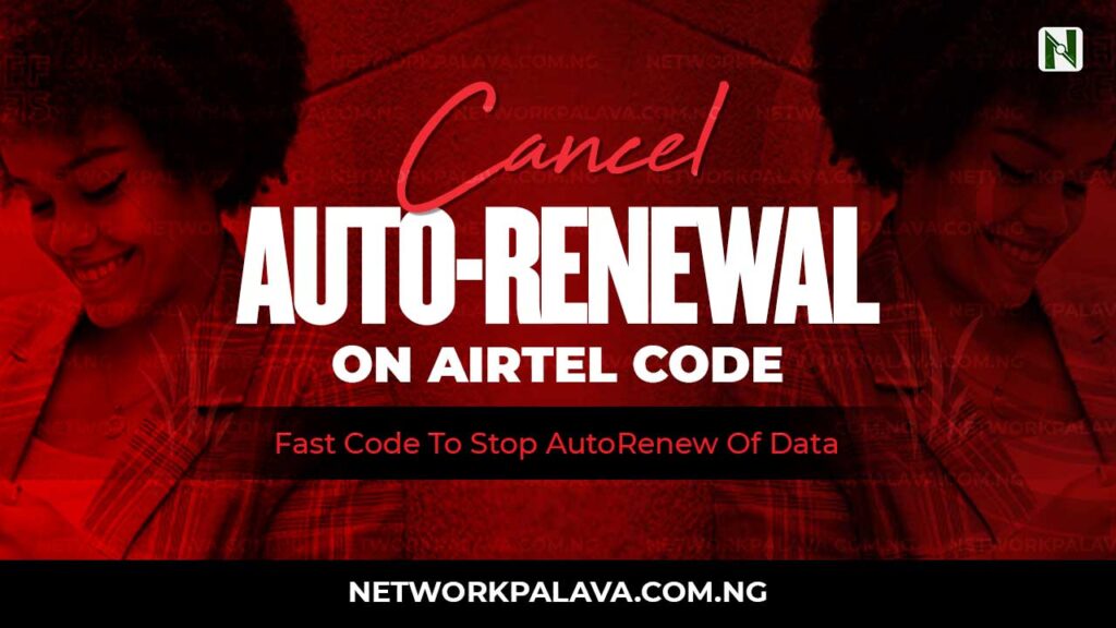 how to cancel auto-renewal on airtel