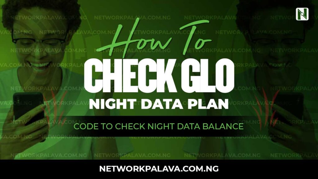 how to check glo night data balance