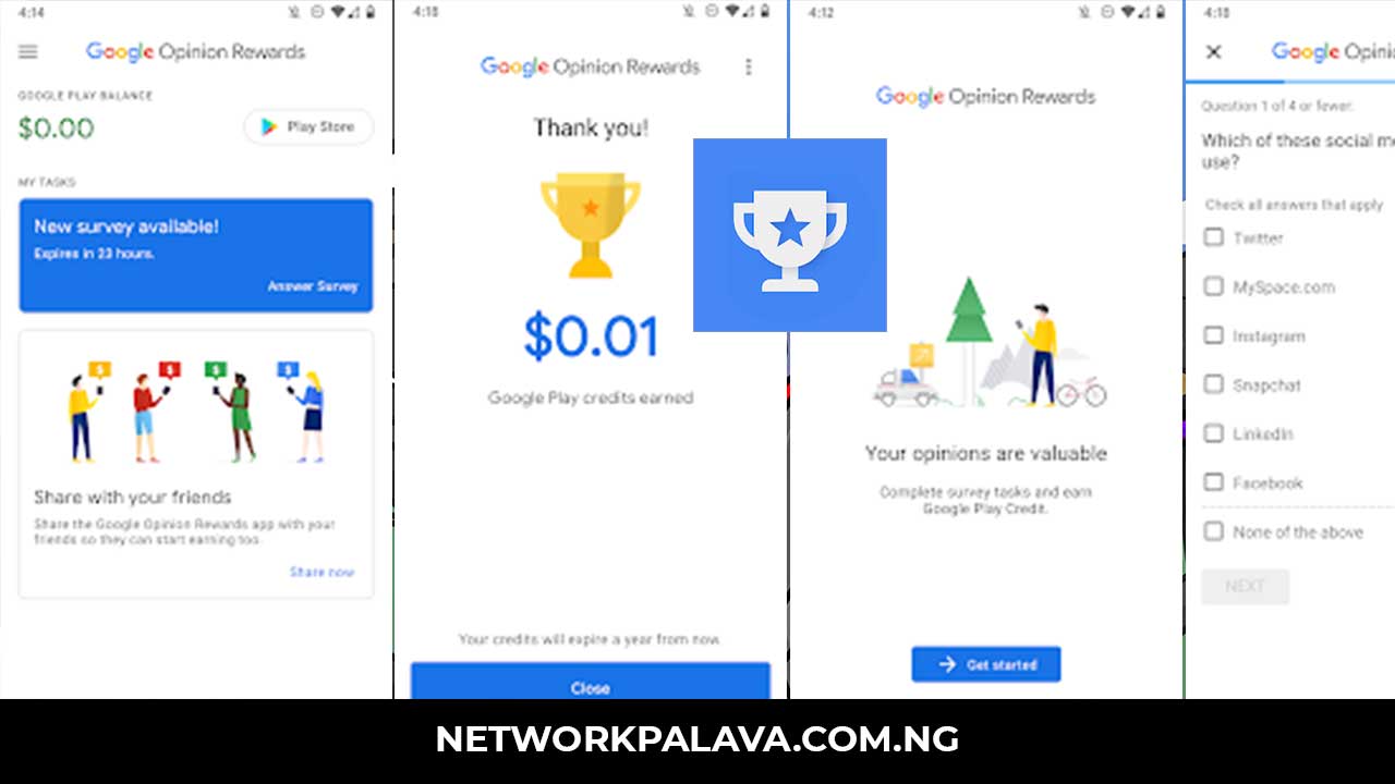 Google Opinion Rewards Apk Download • Network Palava