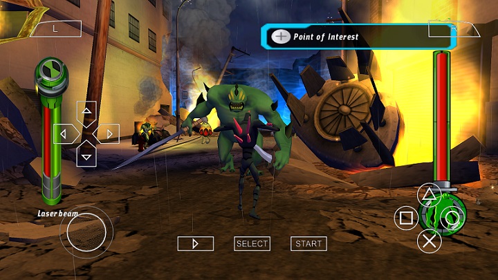 Ben 10 Alien: Download PPSSPP Games Under 200MB