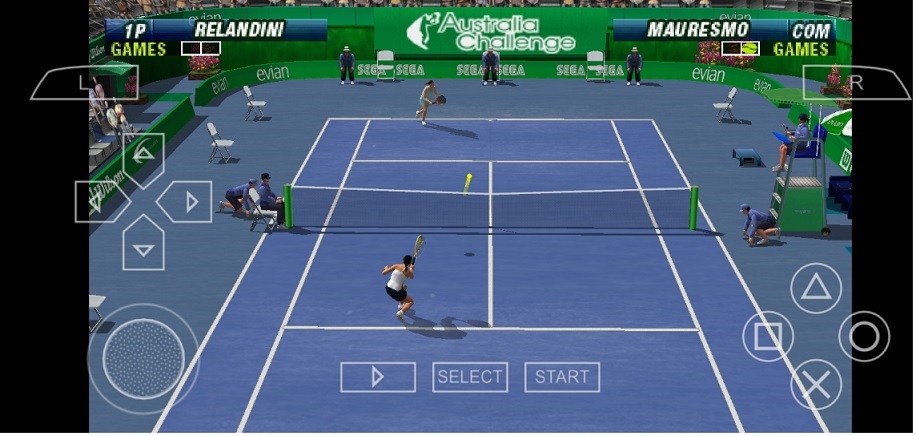 Virtual Tennis: download PPSSPP Games under 200MB