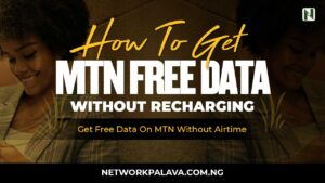 how to get free data on mtn without recharging